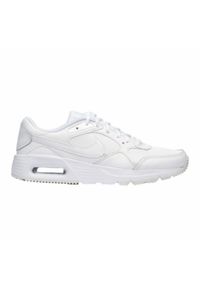 Buty Nike Air Max S.C. W CW4554-101 białe. Okazja: na co dzień. Kolor: biały. Materiał: guma, materiał, skóra, tkanina. Model: Nike Air Max
