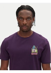 Volcom T-Shirt Catv A3512552 Fioletowy Classic Fit. Kolor: fioletowy. Materiał: bawełna #4