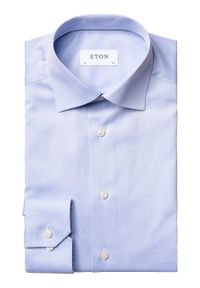 Eton - ETON - Koszula. Typ kołnierza: kołnierzyk klasyczny. Kolor: niebieski. Materiał: tkanina. Długość rękawa: długi rękaw. Długość: długie. Styl: klasyczny #3