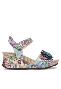 Laura Vita Sandały Barry 36 Fioletowy. Kolor: fioletowy. Materiał: skóra #1