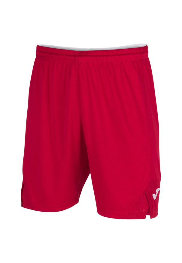 Szorty Joma Toledo II. Kolor: czerwony. Materiał: mesh. Sport: piłka nożna
