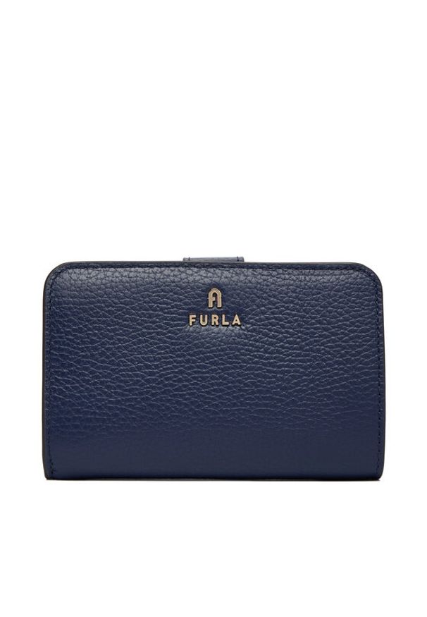 Furla Portfel Camelia M WP00314 HSF000 CN 4852S Niebieski. Kolor: niebieski. Materiał: skóra