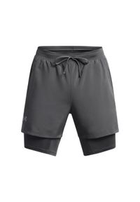 Szorty 2 w 1 Under Armour Launch 5". Kolor: szary. Sport: bieganie #1