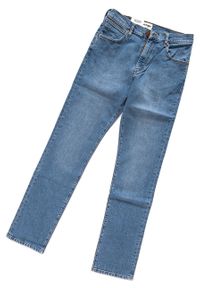 Wrangler - WRANGLER SPODNIE MĘSKIE ARIZONA FUSE BLUE W12OM440D #6