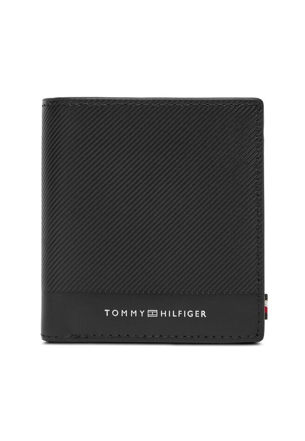 TOMMY HILFIGER - Duży Portfel Męski Tommy Hilfiger. Kolor: czarny