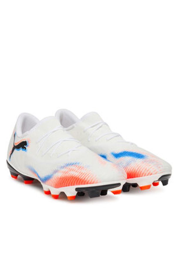 Puma Buty do piłki nożnej Future 8 Match Low Fg/Ag 108599 01 Biały. Kolor: biały. Materiał: syntetyk, materiał