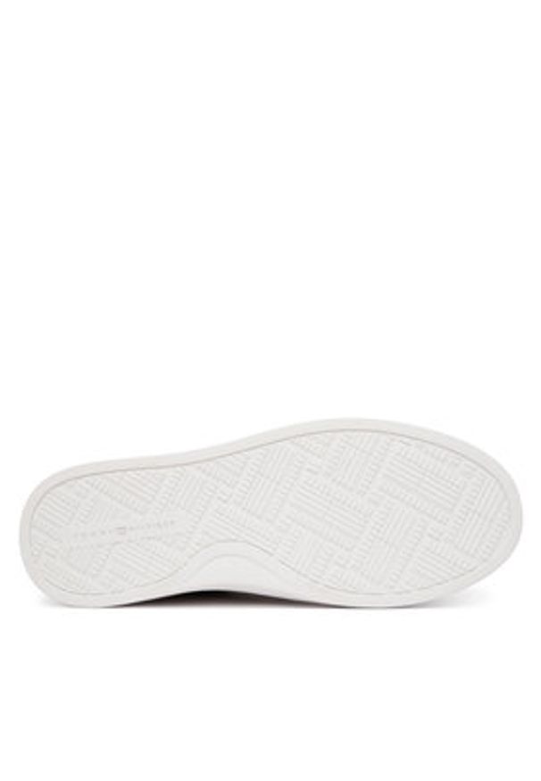 TOMMY HILFIGER - Tommy Hilfiger Sneakersy Th Feminine Cupsole Suede FW0FW09109 Beżowy. Kolor: beżowy. Materiał: skóra, zamsz