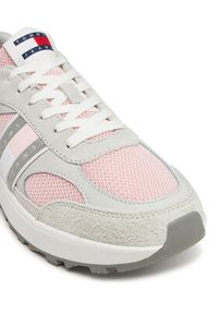 Tommy Jeans Sneakersy Tjw Tech Runner EN0EN02743 Różowy. Kolor: różowy. Materiał: skóra, zamsz