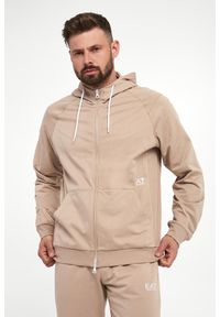 EA7 Emporio Armani - Bluza męska z kapturem EA7 EMPORIO ARMANI. Typ kołnierza: kaptur