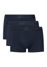 Emporio Armani Underwear Komplet 3 par bokserek EM000259 AF10780 MB254 Granatowy. Kolor: niebieski. Materiał: bawełna