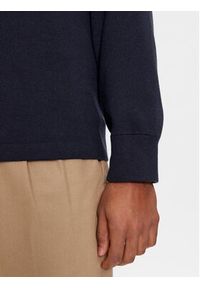 TOMMY HILFIGER - Tommy Hilfiger Sweter Global Stripe MW0MW33508 Granatowy Regular Fit. Kolor: niebieski. Materiał: bawełna #3