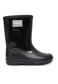 Kalosze BOSS. Kolor: czarny #1