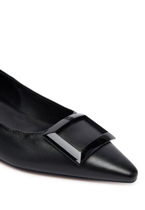 HÖGL Czółenka 0-102220-01000 Czarny. Kolor: czarny. Materiał: skóra