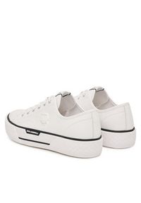 Karl Lagerfeld - KARL LAGERFELD Trampki Kampus Max III KL50470N Biały. Kolor: biały. Materiał: skóra #6