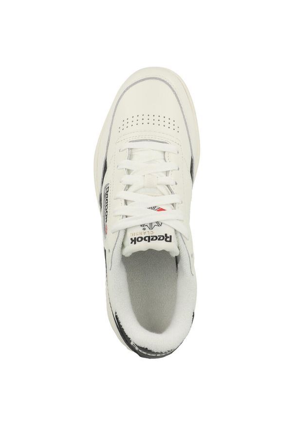 Buty do chodzenia damskie Reebok Damskie Club C Double Revenge. Kolor: wielokolorowy, czarny. Materiał: materiał, skóra, syntetyk. Szerokość cholewki: normalna. Model: Reebok Club. Sport: turystyka piesza