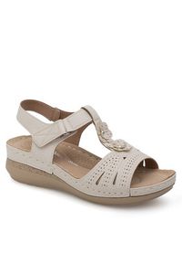 Clara Barson Sandały WYL0510-20 Beżowy. Kolor: beżowy. Materiał: syntetyk #8