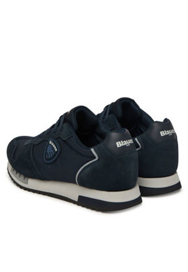 Blauer Sneakersy F5QUEENS05/MES Granatowy. Kolor: niebieski. Materiał: zamsz, skóra