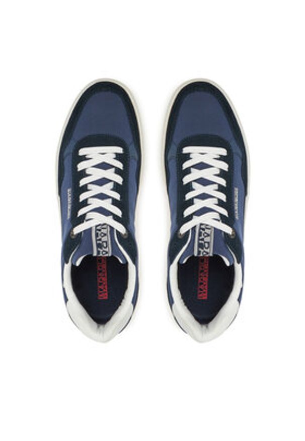 Napapijri Sneakersy Bark NP0A4IQO Granatowy. Kolor: niebieski. Materiał: materiał
