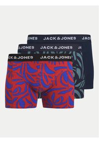 Jack & Jones - Jack&Jones Komplet 3 par bokserek 12260064 Kolorowy. Materiał: bawełna. Wzór: kolorowy #1