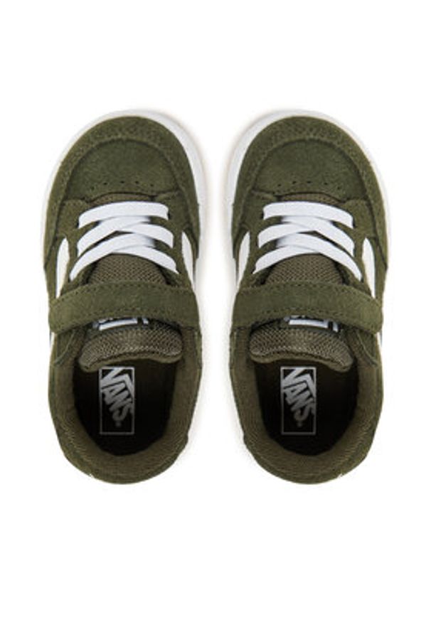 Vans Sneakersy Hylane V VN000D4MKCZ1 Zielony. Kolor: zielony. Materiał: zamsz, skóra