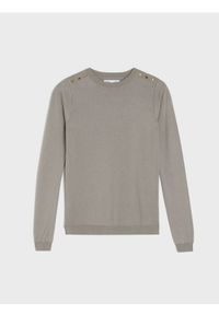 Sinsay - Wiskozowy sweter - zielony. Kolor: zielony. Materiał: wiskoza #1