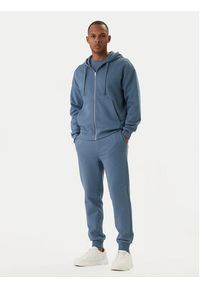 Hugo - HUGO Bluza Dapozip 50548651 Niebieski Relaxed Fit. Kolor: niebieski. Materiał: bawełna #5