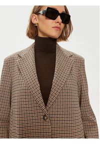 Weekend Max Mara Marynarka Veletta 2425916051 Brązowy Regular Fit. Kolor: brązowy. Materiał: syntetyk #2