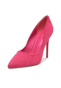 DeeZee Szpilki AB2-4503B Różowy. Kolor: różowy. Materiał: materiał. Obcas: na szpilce #3