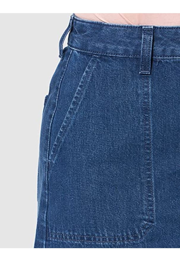 Lee - LEE MILITARY SKIRT DAMSKA SPÓDNICA JEANSOWA L38KKEGT 112108241. Materiał: jeans