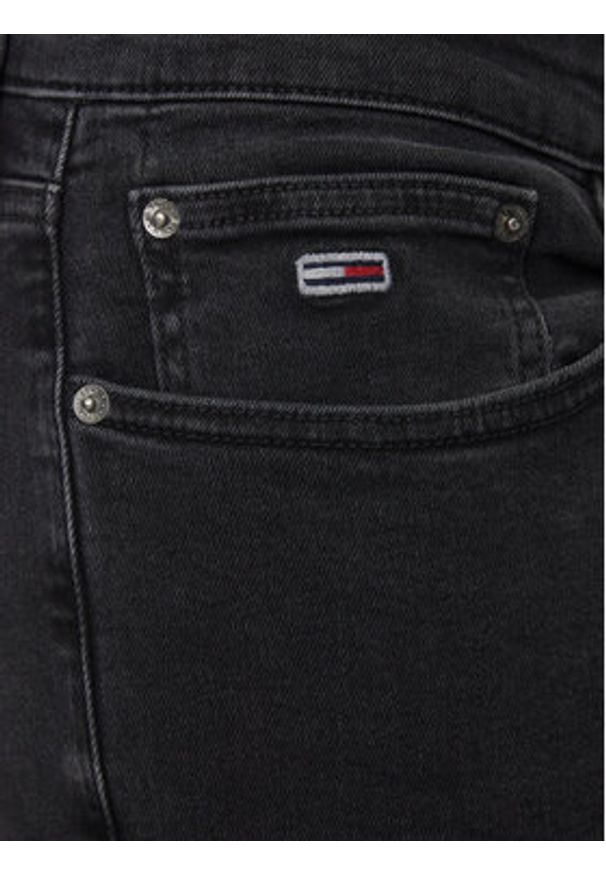 Tommy Jeans Jeansy Austin DM0DM19327 Czarny Slim Fit. Kolor: czarny