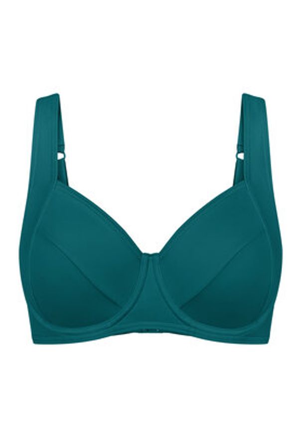 Triumph Góra od bikini Summer Mix&Match 10214534 Zielony. Kolor: zielony. Materiał: syntetyk