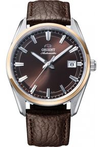 orient - Zegarek męski Orient RA-AC0R03Y30B brązowy. Kolor: brązowy #1