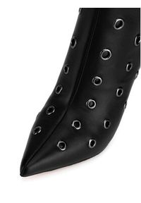 Eva Minge Botki ANWAR-SL9596-203 Czarny. Kolor: czarny. Materiał: skóra #5