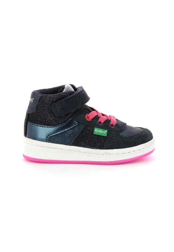 Kickers - Sneakersy dziecięce KICKERS BILBON BB. Kolor: niebieski. Sport: turystyka piesza