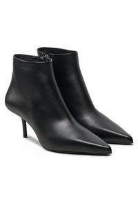 Max Mara Botki Mmbootie 24247960116 Czarny. Kolor: czarny. Materiał: skóra #2