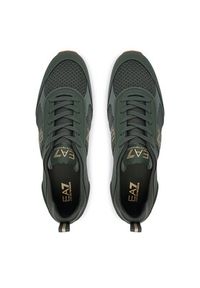 EA7 Emporio Armani Sneakersy 7X000334 AF18610 MZ583 Zielony. Kolor: zielony. Materiał: skóra #6