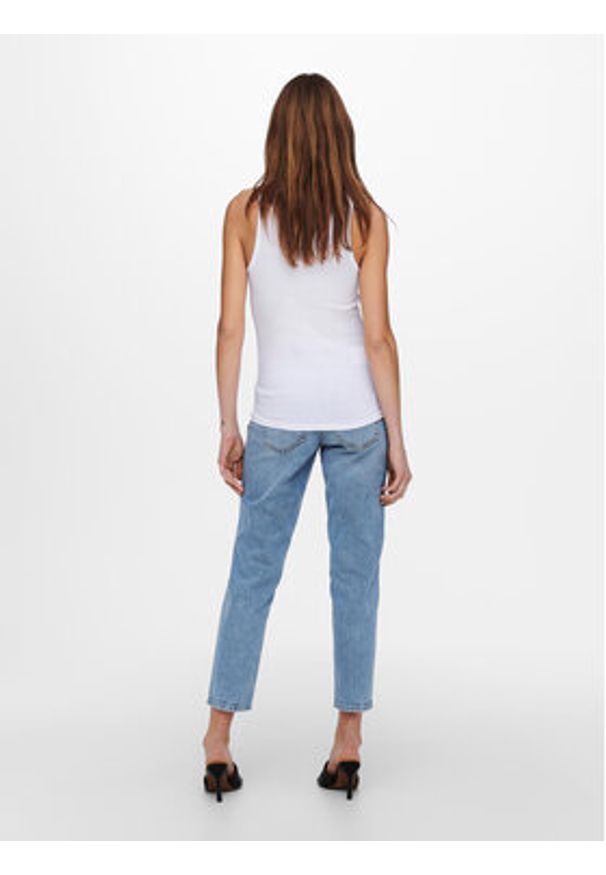 only - ONLY Top Kenya 15234659 Biały Regular Fit. Kolor: biały. Materiał: bawełna