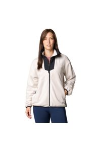 columbia - Bluza damska Columbia Sequoia Grove Full Zip. Kolor: beżowy. Materiał: polar