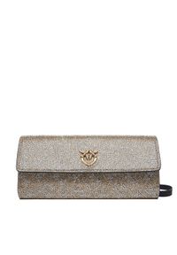 Pinko - PINKO Torebka Love Tiny Brids Wallet C AI 25-26 PCPL 103765 A20D Złoty. Kolor: złoty