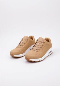 skechers - Obuwie Sportowe Damskie Stand On Air. Kolor: brązowy, wielokolorowy, beżowy. Model: Skechers Sport. Sport: turystyka piesza