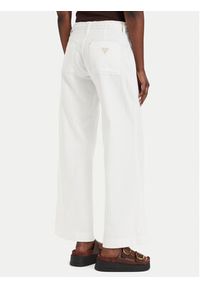 Guess Jeansy W6GB15 W1886 Kremowy Wide Leg. Kolor: kremowy #4