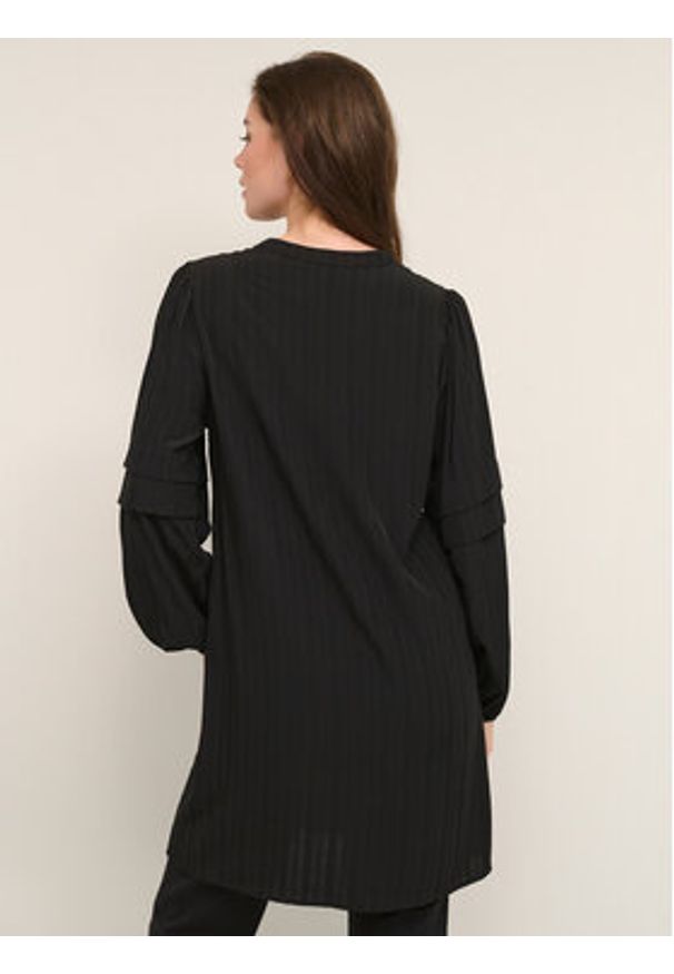 Kaffe Tunika Helly 10507200 Czarny Relaxed Fit. Kolor: czarny. Materiał: syntetyk