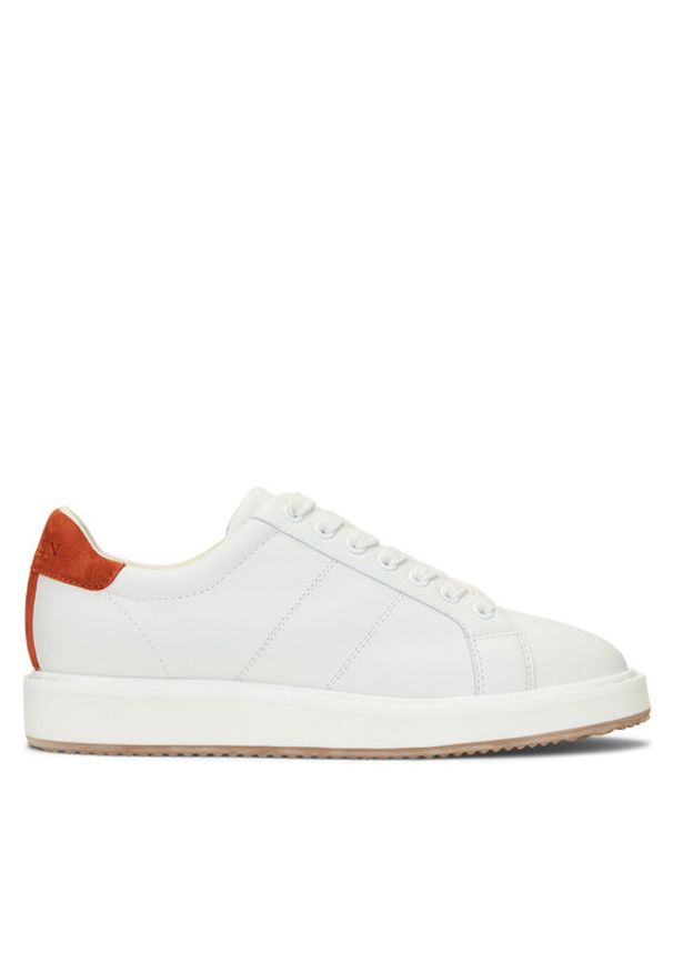 Lauren Ralph Lauren Sneakersy 802947678001 Biały. Kolor: biały. Materiał: skóra