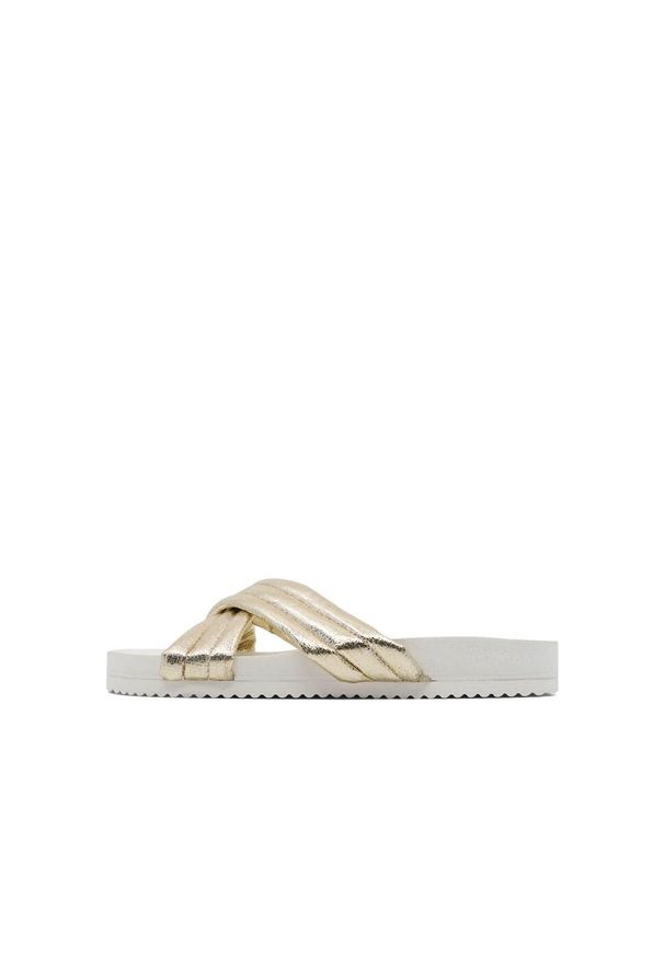 Flip*Flop - Klapki basenowe damskie Flip Flop Joy Cross. Kolor: żółty