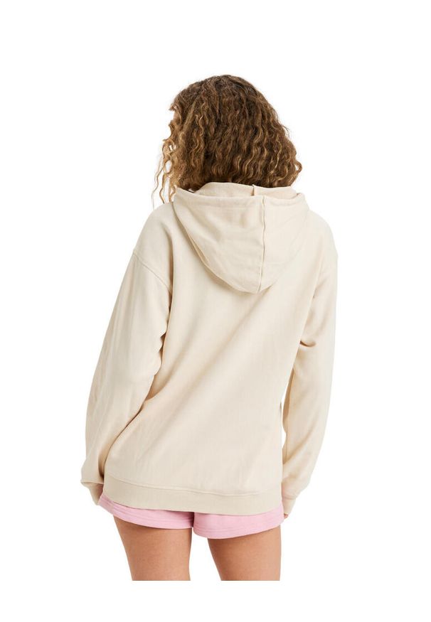 Roxy - Bluza z kapturem dla Kobiety SURF STOKED Beżowy. Typ kołnierza: kaptur. Kolor: beżowy. Materiał: dzianina, poliester, polar, dresówka, bawełna. Długość: długie. Sezon: zima