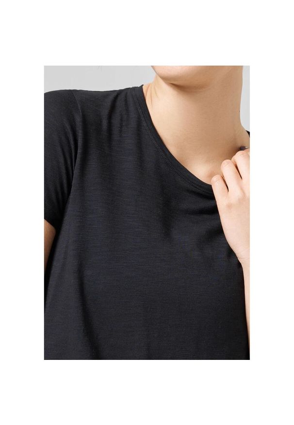 CASALL - Koszulka Damska Sportowa Casall Soft Texture Tee Lekka Treningowa. Kolor: czarny. Sport: joga i pilates