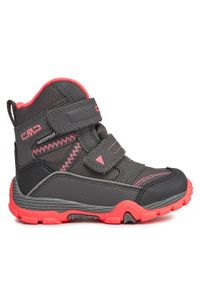 CMP Śniegowce Pyry Snow Boot Wp 38Q4514 Szary. Kolor: szary. Materiał: skóra