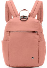 Pacsafe Plecak mini damski antykradzieżowy 8L Pacsafe Citysafe CX Econyl - różowy. Kolor: różowy #1