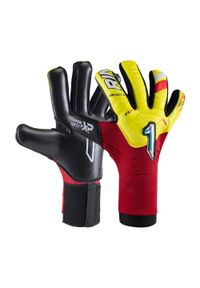 RINAT - Dziecięce rękawice bramkarskie Rinat Nkam Semi. Kolor: żółty, czerwony, wielokolorowy. Sport: piłka nożna #1