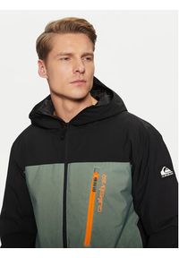 Quiksilver Kurtka narciarska Morton EQYTJ03458 Zielony Modern Fit. Kolor: zielony. Materiał: syntetyk. Sport: narciarstwo #3